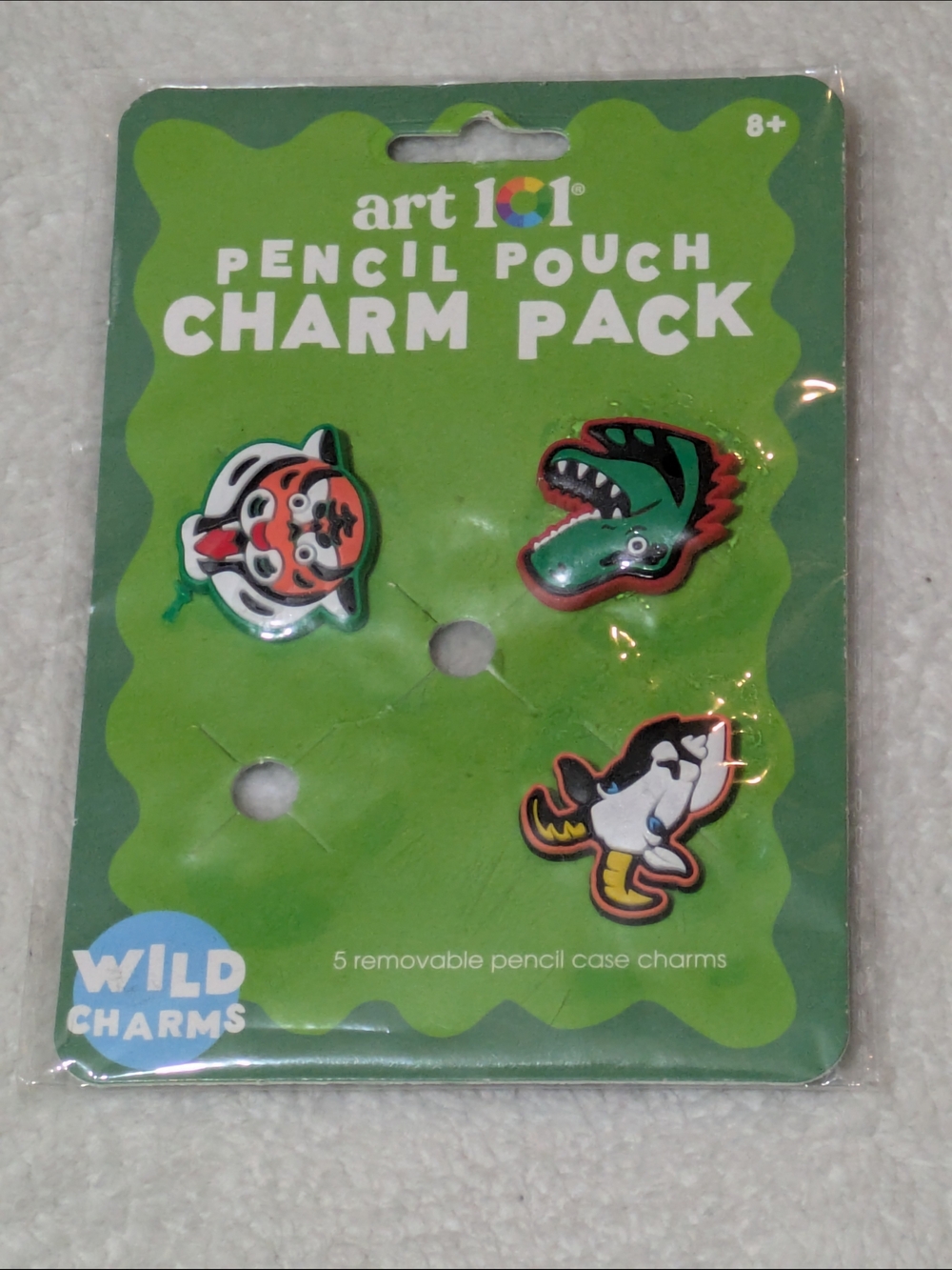 Art 101 Wild Charms Pencil Pouch Charm Pack